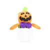 Embrulho de presente 4pcs Halloween Candy Jar Sweets Storage Storage Favors Favors Holder Creative Ghost Festival Box