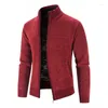 Vestes pour hommes 2022 Cardigan Veste Hommes Automne Hiver Homme Pull tricoté Solide Manteau Chaud Casual Vêtements Pour Hommes