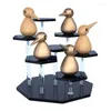 Bolsas de joalheria Pedestal Riser Pedestal Riser para acessórios Prateleiras de risers de estatuetas Toy Doll Toy H8WF