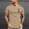 T-shirts pour hommes chemise pour hommes t-shirt dépouillé vêtements d'été Streetwear col rond mode Poker imprimer à manches courtes T-shirts hauts