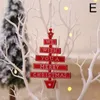 Kerstdecoraties houten decoratie voor thuisboom hanger houten ornamenten navidad jaar 2022