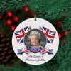 Acryl Queen Elizabeth II Platinum hanger printing Her Majestys Portret Hangend bord Verenigd Koninkrijk Reisgeschenken B102