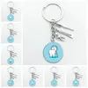 Ny I Love Tooth Pendant Keychain Mini Tandbrush Tandkr￤m Keychain Fashion Jycken M￤n och kvinnor g￥vor