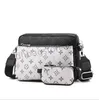 Designer Mannen Leer Mode Tassen TRIO Messenger Mode Schoudertas Vrouwen Reizen Schooltassen Man Crossbody Handtassen