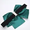 Ceintures Grands arc en satin ceinture pour femmes créatrice de printemps élégant bowknot ceinture entièrement robe-match chemise corset femme cinturones