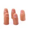 1/3 st roman Funny Games Magic Toys Party Prank Soft Thumb Tips Fake Finger Trick Close Up Vanish dyker upp fingrar Tricks Props 1137