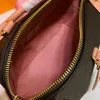 Purse Petite Malle Souple Handbags Rivet Corner Embroidered Removable Strap Shoulder Bag