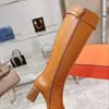 2022 nouvelles bottines Blondie pour femmes chaussures pour femmes tp mode zip 22ss détail de verrouillage rond mi-talon us4-41 sac ou boîte