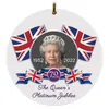 Acryl Queen Elizabeth II Platinum hanger printing Her Majestys Portret Hangend bord Verenigd Koninkrijk Reisgeschenken B102