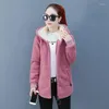 Women's Fur 2022 Winter Imitation Cashmere Sweater Coat Medium Long Thickened Loose Korean Cardigan Large