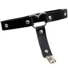 Belts MYMC 2022 Sexy Women Harness Leg Belt PU Leather Punk Strap Band Sock With Heart Buckle