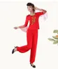 Stage Wear Dance Costume popolare cinese Abbigliamento National Ancient Fan Costumi tradizionali TA706