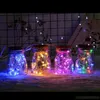 LED Fairy Lights Battery Operated String Light 1M 2M 3M Waterdichte Silver Firefly Starry Lights