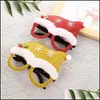 Party Decoration 2022 Christmas Glasses Decoration Party Childrens Toys Xmas Decor Gift Wholesale Drop Delivery 2021 Home Garde Mjbag Dhyrw