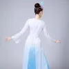 ارتداء المرحلة الصينية الرقص التقليدي الأزياء العرقية الكلاسيكية الأزياء الوطنية القديمة 4584