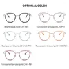 Lunettes de soleil Cadres Anti Blue Light Blocking Lunettes pour femmes Hommes 2022 Tendance Vintage TR90 Lunettes d'ordinateur Lunettes optiques TJ801246h