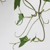 Fleurs décoratives Simualtion Creeper Rotin 5 Fourchette Faux Plante Vignes Maison Tenture Décoration Plafond Tuyau Enroulement Feuilles De Pommes De Terre