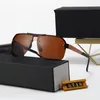 Gafas de sol polarizadas Diseñador para hombre Medio marco Marcos de cuerno de búfalo Espejo recubierto Anteojos Protección Moda para mujer Conducción vintage Vidrio de sol