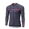 Vestes de course printemps automne maillot de cyclisme haut à manches longues hommes vtt vélo équipe équipement route montagne vêtements Ropa Ciclismo