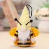 World Bee Day Party Light Up Gnomes Mr och Mrs Spring Gnomes Ornaments Home Office Table Decorations