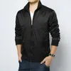 Mens Jackets Autumn Winter Men Zipper O Outwear Windbreaker Business Coats Male Roupos 220930