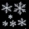 Other Festive Party Supplies Christmas Artificial Snowflake 3Pc/Pack Tree Decor Snow Fake Snowflakes Decorations For Home No Mxhome Dhdu6