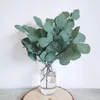 Decorative Flowers Simulate Eucalyptus Leaf Artificial Greenery Holiday Greens DIY Christmas Decoration Vases For Home Garden Wedding