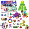 2023 Party Toys Christmas Blind Box 24 Days Advent Calendar Xmas Knådan Musiklådor Countdown Children's Gifts T1025264226