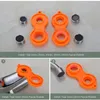 Storage Bottles 1Pc Water Outlet Wrench Faucet Bubbler Disassembly Cleaning Tool Four Sides Available Yellow