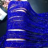 Цепи Blue Lapis Lazuli круглый огражденный 3 мм 15 "для украшений DIY, делая свободные бусины FPPJ Оптовая природа камень драгоценный камень