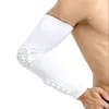 Knie pads 1pcs arm mouw armband elleboog ondersteuning basketbal ademende voetbalveiligheid sportbad brace protector