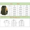 Heren Hoodies Men's Color-Blocking Zipper Top Casual Loose Fleeces Polyester Blouse Winter Training Jogging Oversize Daily Shirt Jumper