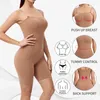 Body sans couture pour femmes Shapers femmes Shapewear BuLifting ventre gaine cuisse plus mince sur le buste Compression corps Shaper post-partum