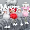 Weihnachtsdekorationen 1pc Jahr hängende Puppe Winkel Ornamente Dekoration für Home Party Navidad Geschenke