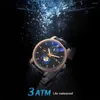 Relógios de pulso aokulosic Top Brand Relógios Autônomos de Luxo Masculino Mecânico Automático Mens Hollow Out relógio luminoso Pulso