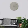 Wall Clocks Non-digital Clock 12 Inch Silent Battery Operated Elegant Quartz Decorative Round