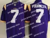 Koszulki piłkarskie NCAA College Football Jerseys Młodzież nr 3 Odell Beckham Jr #7 Leonard Fournette 2016 Nowy styl Kids Limited Jersey