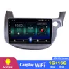 10.1 tum Player Car DVD GPS Radio Head Unit för Honda Fit Jazz RHD 2007-2013 Android Music WiFi Navi Mirror Link