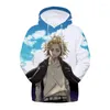 Heren Hoodies Tokyo Revengers Anime Cosplay Sweatshirt Hapleed Loose Unisex 3D Print Oversized 4xl pullover Casual Streetwear Coat 2022