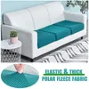 Pokrywa krzesełka polarna sofa sofa poduszka poduszka okładka elastyczna gruba solidna 1/2/3/4 SEATER FAT STREAD Protector