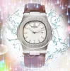 PR￁TICA PLACO PLACO PL￁PICO RELￓGIOS Mens 42mm Rel￳gio funcional completo Genu￭no Belt Beltz Quartz ￁gua Hora do Fand Display Stopwatch Watchwatch Gifts