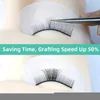 False Eyelashes AGUUD Volume 8D/10D/12D Eyelash Pointy Sharp Stem Promade Fans Slim Root Narrow Base Russian Extension Mink