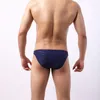 Cuecas resumos sexy dos homens lisos de roupas íntimas de biquíni de biquíni tanga tanga de calcinha exótica respirável baixa