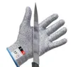 Gants résistants aux coupures Protection de sécurité Ustensiles de cuisson cerf-volant Gant de coupe pour la cuisine trancher la viande Huître Décollage Hommes Travaillant Gants de pêche en plein air t102