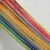 Curtain 100CM X 200CM Solid Color Curtains Thread Line For Living Room Door Wall Window Panel Tassel Home Decoration