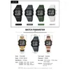 Wristwatches PANARS Fashion Watches For Men Retro Waterproof Business Stainless Steel Digital Sport Relogio Masculino