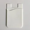 Opbergzakken dubbele zak elastische stretch siliconen mobiele telefoon id houder sticker universele portemonnee kaskaart