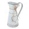 Cadeau cadeau 1 pc décoration de la maison ornement shabby chic décor métal vase rustique grands vases pour fleurs fleur