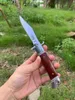 10 Inch Italian Mafia Folding Knife 440C Blade wood handle camping outdoor EDC knives