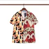 2023 Camicie firmate di lusso Moda uomo Camicia da bowling con stampa geometrica Camicie casual floreali Hawaii Uomo Slim Fit Manica corta Varietà # 6907 Camicie